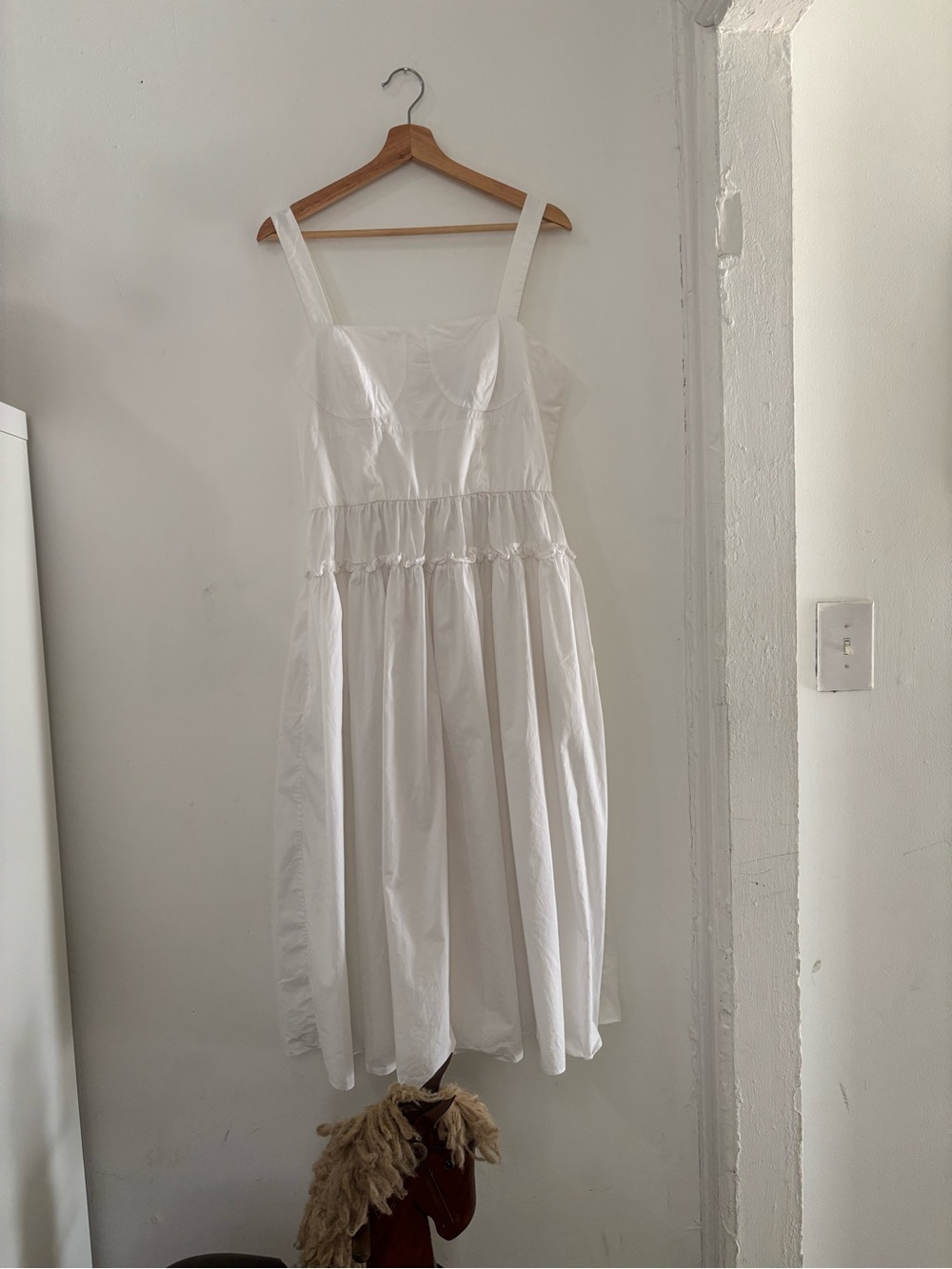 Barneys New York Women's White Bustier Dress size 8